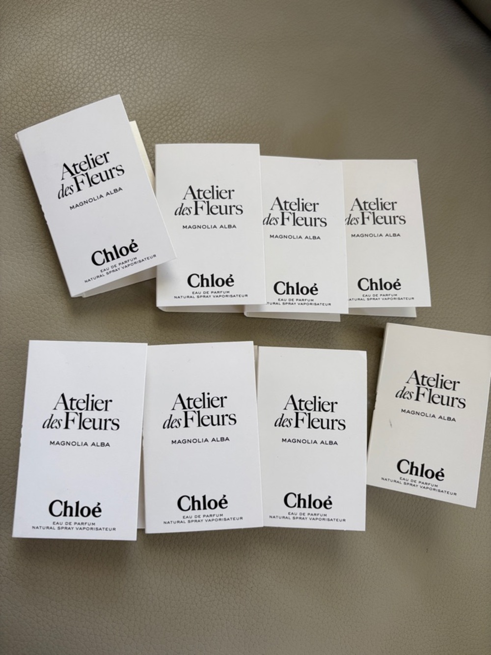 Chloé Atelier des Fleurs Magnolia Alba Sample ( 8 samples )